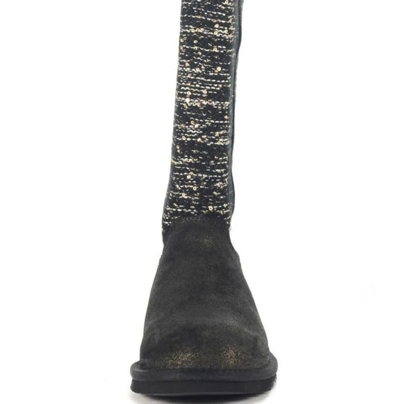 UGG Camaya Knit Suede Grey Boot EUC ❤️ - Picture 14 of 16